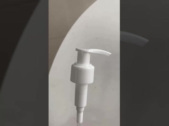 매끄러운 우 좌 잠금장치 로션 디스펜스 펌프 플라스틱 명백한 24/410 28/410