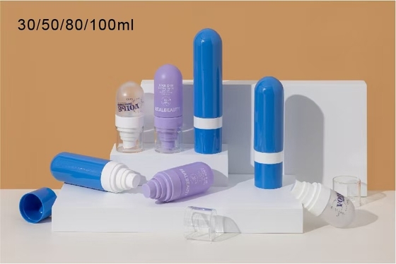 30ml 50ml 80ml 100ml 플라스틱 뒤집은 스메틱 스프레이 병 향수 및 샴푸 화장품