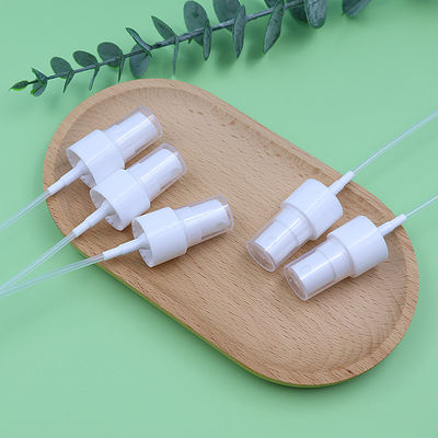 작은 먼지 캡 24/410 흰색 얇은 안개 스프레이어 손 압력 0.12ml 얼굴 관리