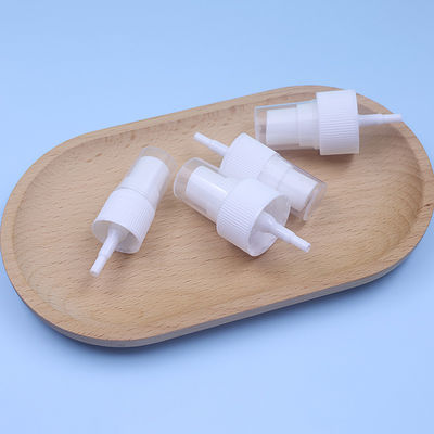 작은 먼지 캡 24/410 흰색 얇은 안개 스프레이어 손 압력 0.12ml 얼굴 관리