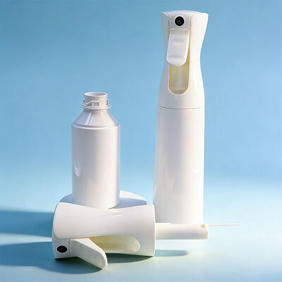 청소 해결책을 위한 300ml 플라스틱 정밀한 안개 스프레이어 병 OEM 로고를 가진 지속적인 안개 살포 병