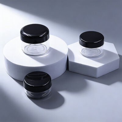 Personal Cosmetic Cream Jar 10g 15g 25g Plastic PP Cream Jar