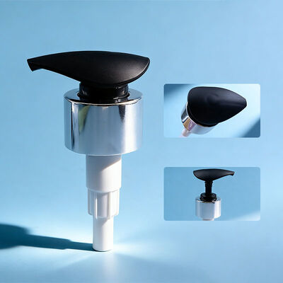 병을 위한 큰 둥근 맨 위 액추에이터 비누 손 알루미늄 로션 분배기 28/410