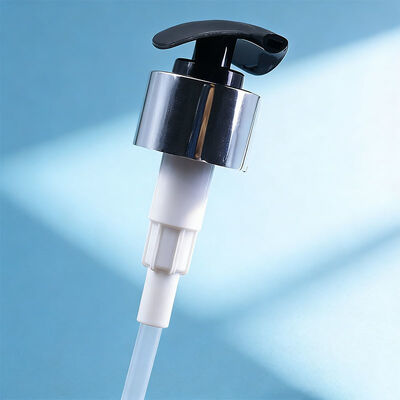 병을 위한 큰 둥근 맨 위 액추에이터 비누 손 알루미늄 로션 분배기 28/410