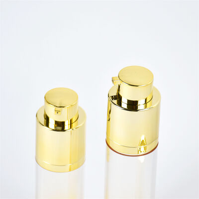 코스메틱 럭셔리 AS 공기 없는 펌프 병 15ml 30ml 50ml 흰색 이중 벽 공기 없는 세럼 병