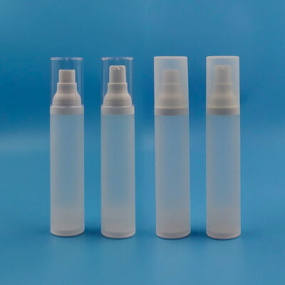 Wholesale Factory Luxury Airless Pump Bottle 15ml 20ml 30ml 50ml  for Personal Care Shampoo High Quality