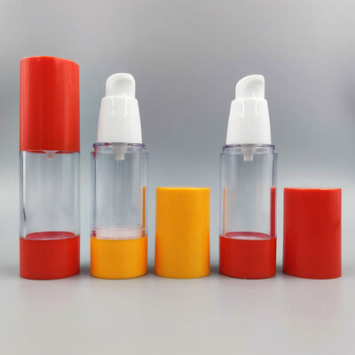 Wholesale Factory Hot Sale High Quality Customized 30ml 50ml 80ml Airless Pump Bottle for Shampoo Personal Care