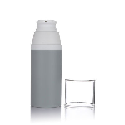 회색 80ml 공기 없는 펌프 병 3 사이즈 옵션 플라스틱 공기 없는 병 화장품용