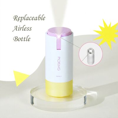 프리미엄 스킨케어 세럼 포장용 럭셔리 프로스트 50ml 에어리스 펌프 병 진공 보존 기술