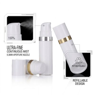 Continuous Mist Spray Bottle 500ml Heavy Duty Salon Sprayer Custom Capacity Refillable PET Pump