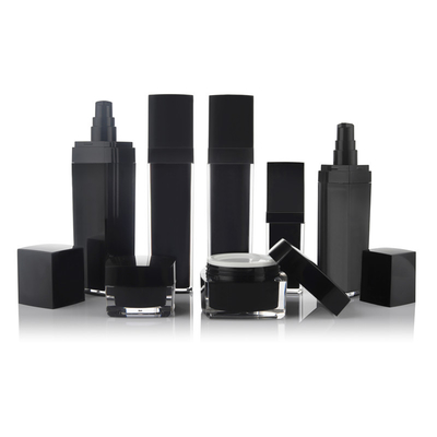 피부 관리 아크릴 화장 로션 병 스퀘어 형상 30 Ml 50 Ml 100 Ml